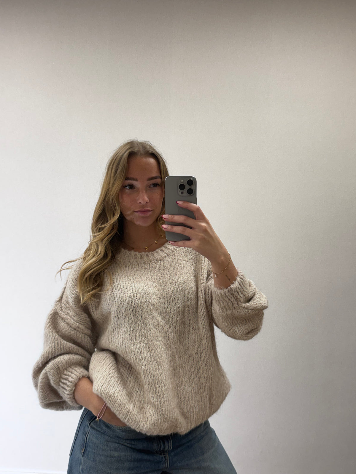 Livia knit - crème