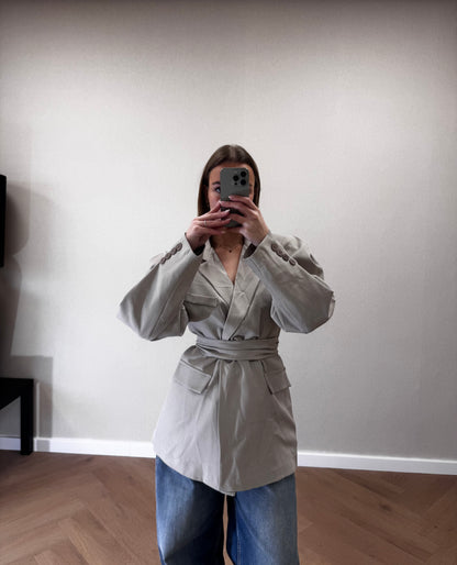 Sophia blazer taupe
