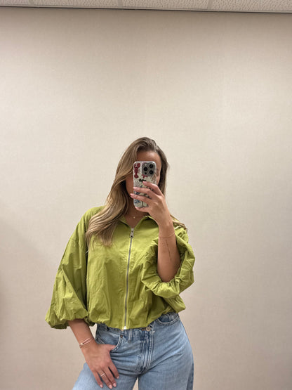 Lola jacket - lime