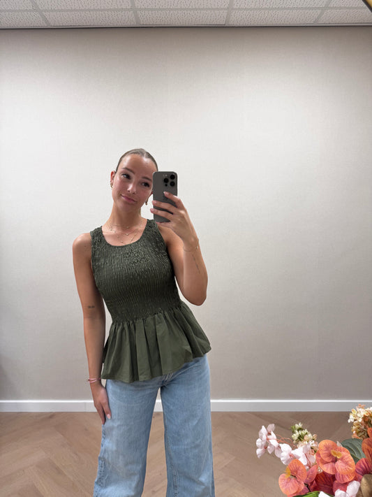 Tan top