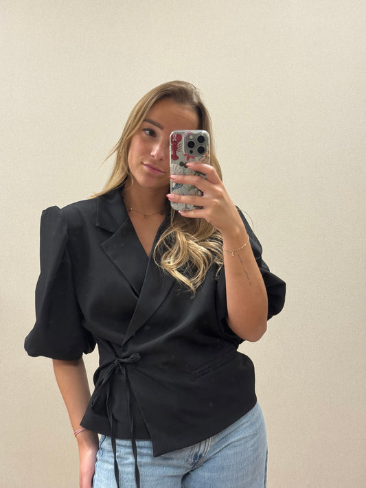 Yara blazer - black
