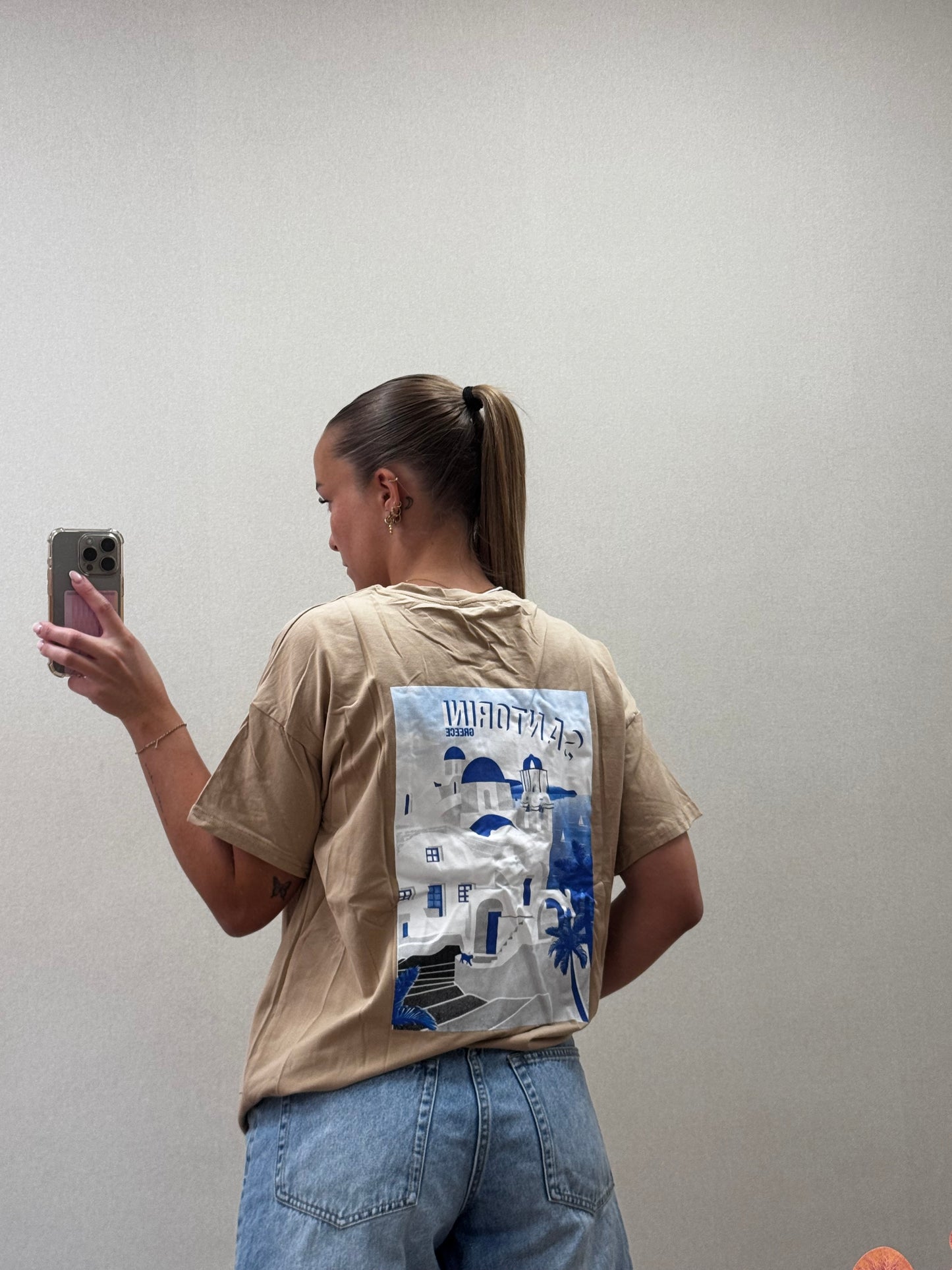 Santorini tee
