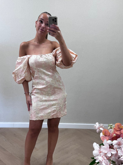 Blush bloom dress