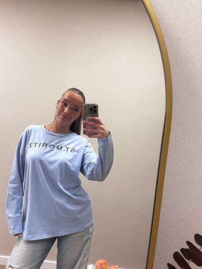 St Moritz longsleeve - blue