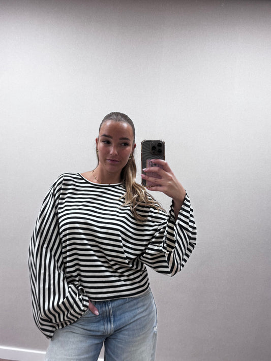 Sailor stripes top
