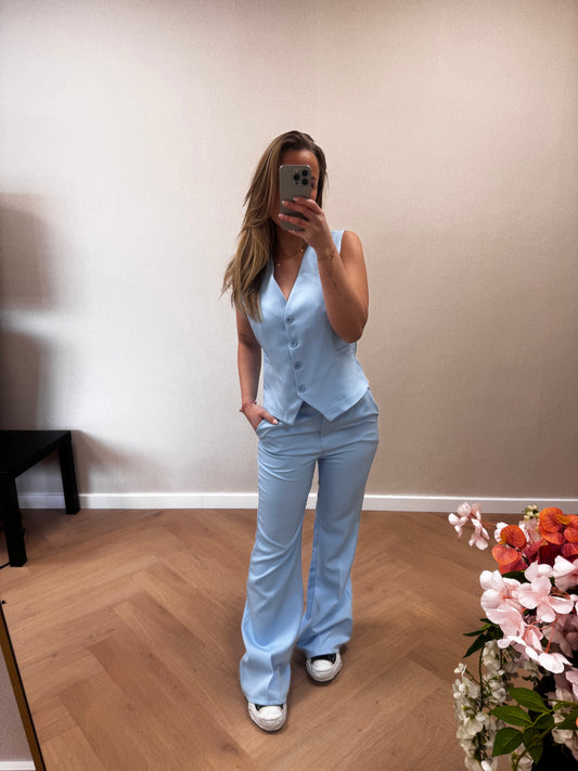 Co ord Celine light blue