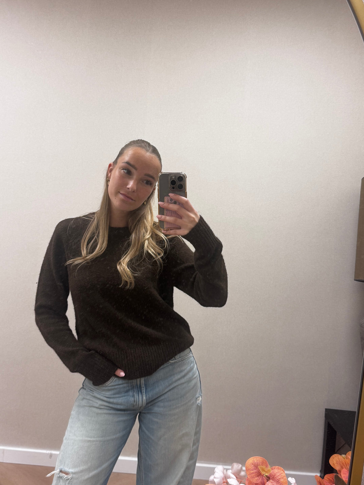 Rosie knit - brown
