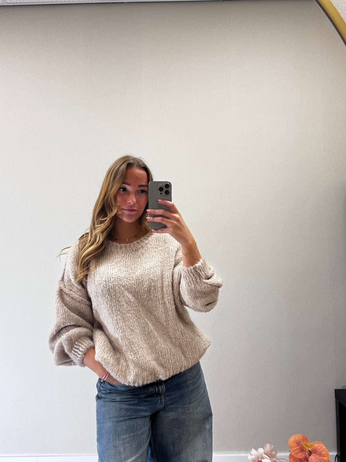 Livia knit - crème