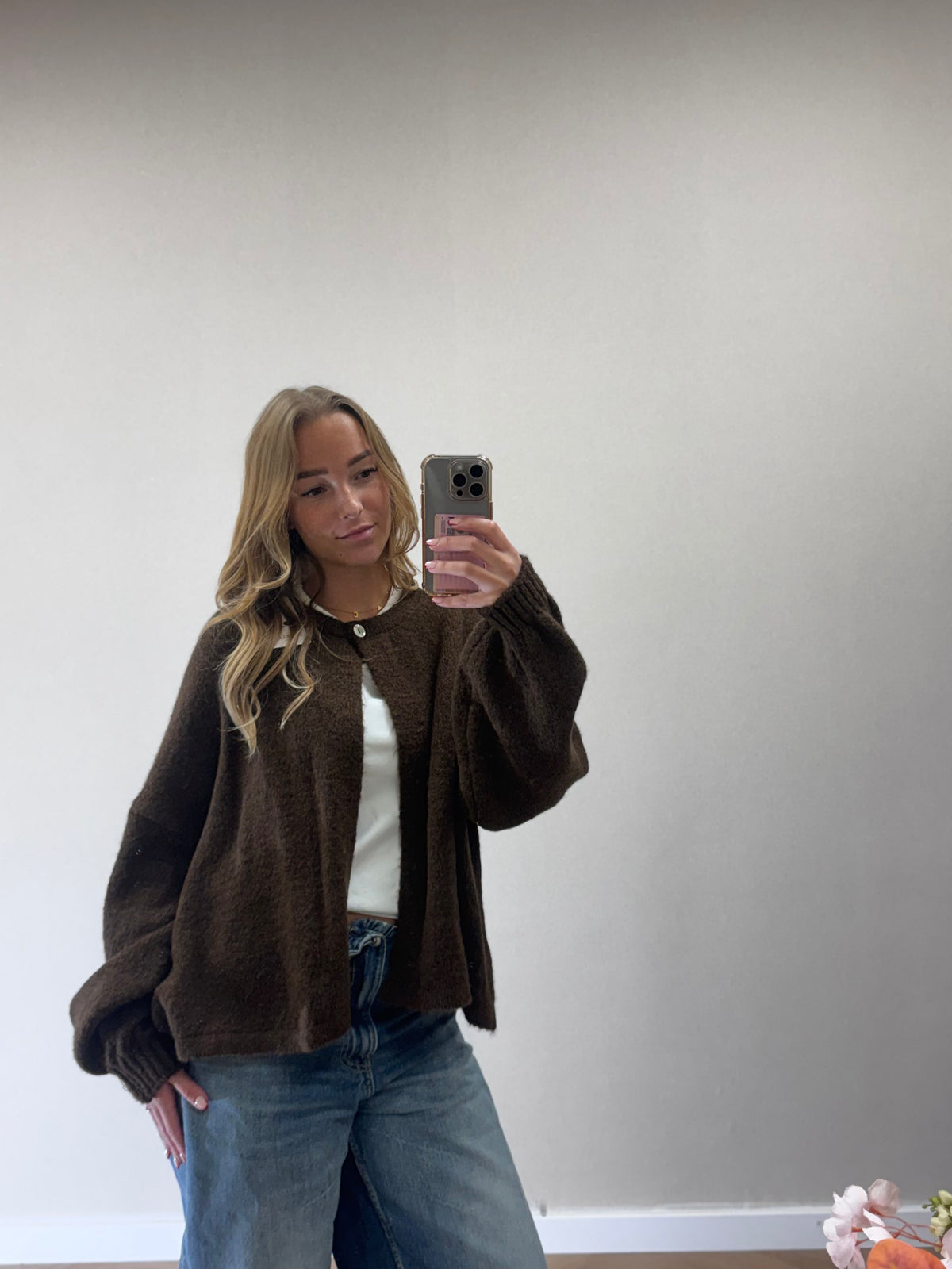 Elin cardigan - brown