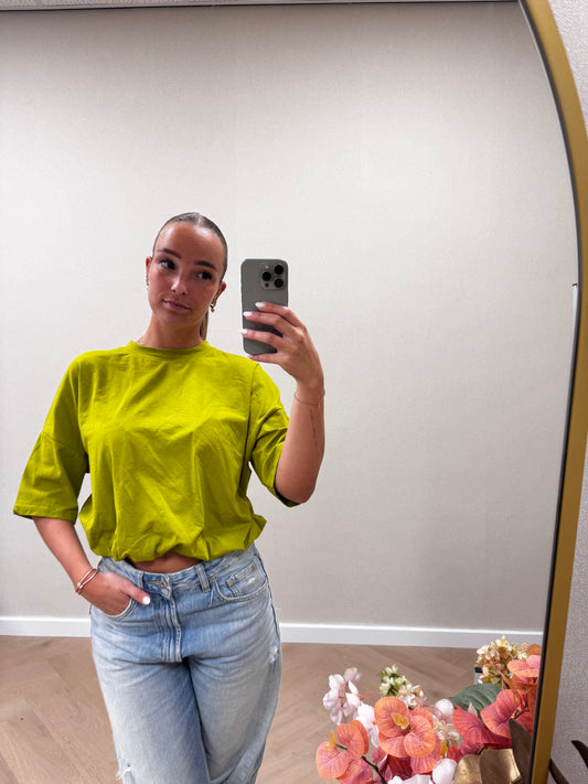 Basic cropped tee