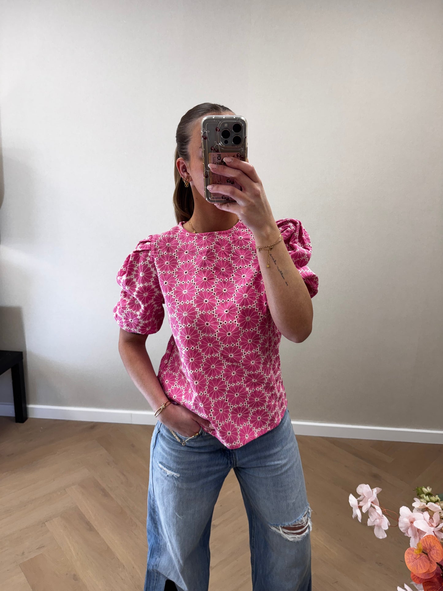 Flower top pink