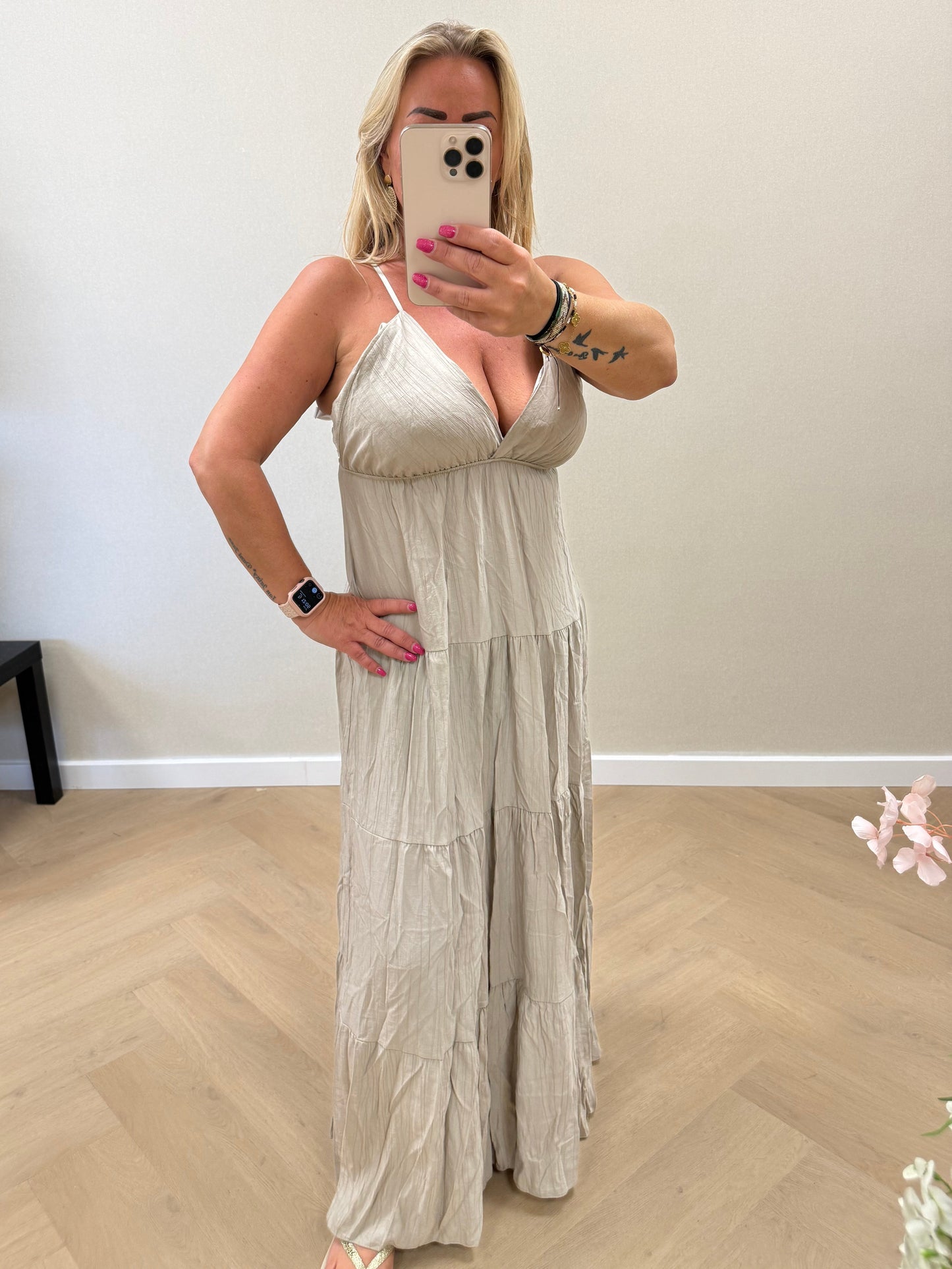 Roxy dress creme