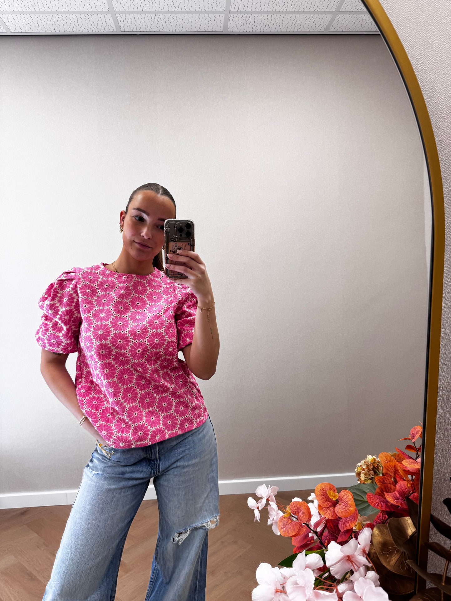 Flower top pink