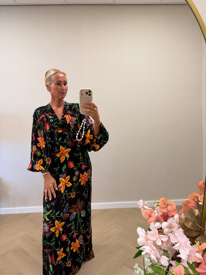 Bloom Maxi Dress - black