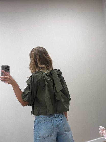 Blouse tan