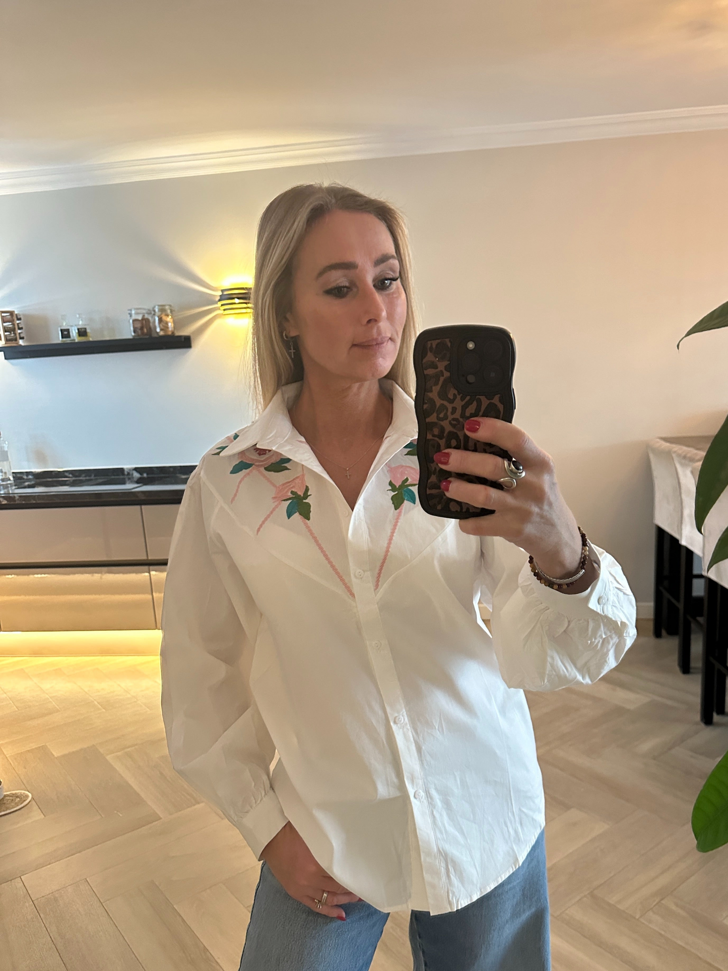 Blouse Luzabelle wit
