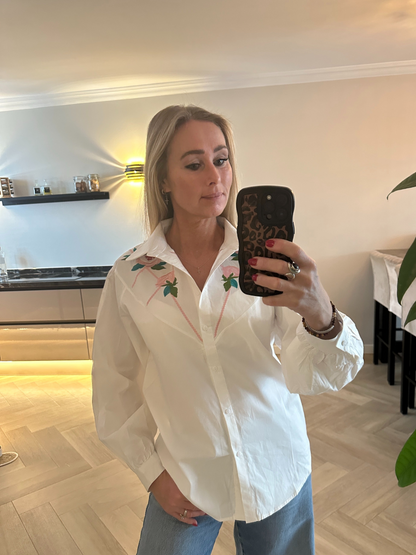Blouse Luzabelle wit
