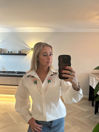 Blouse Luzabelle wit