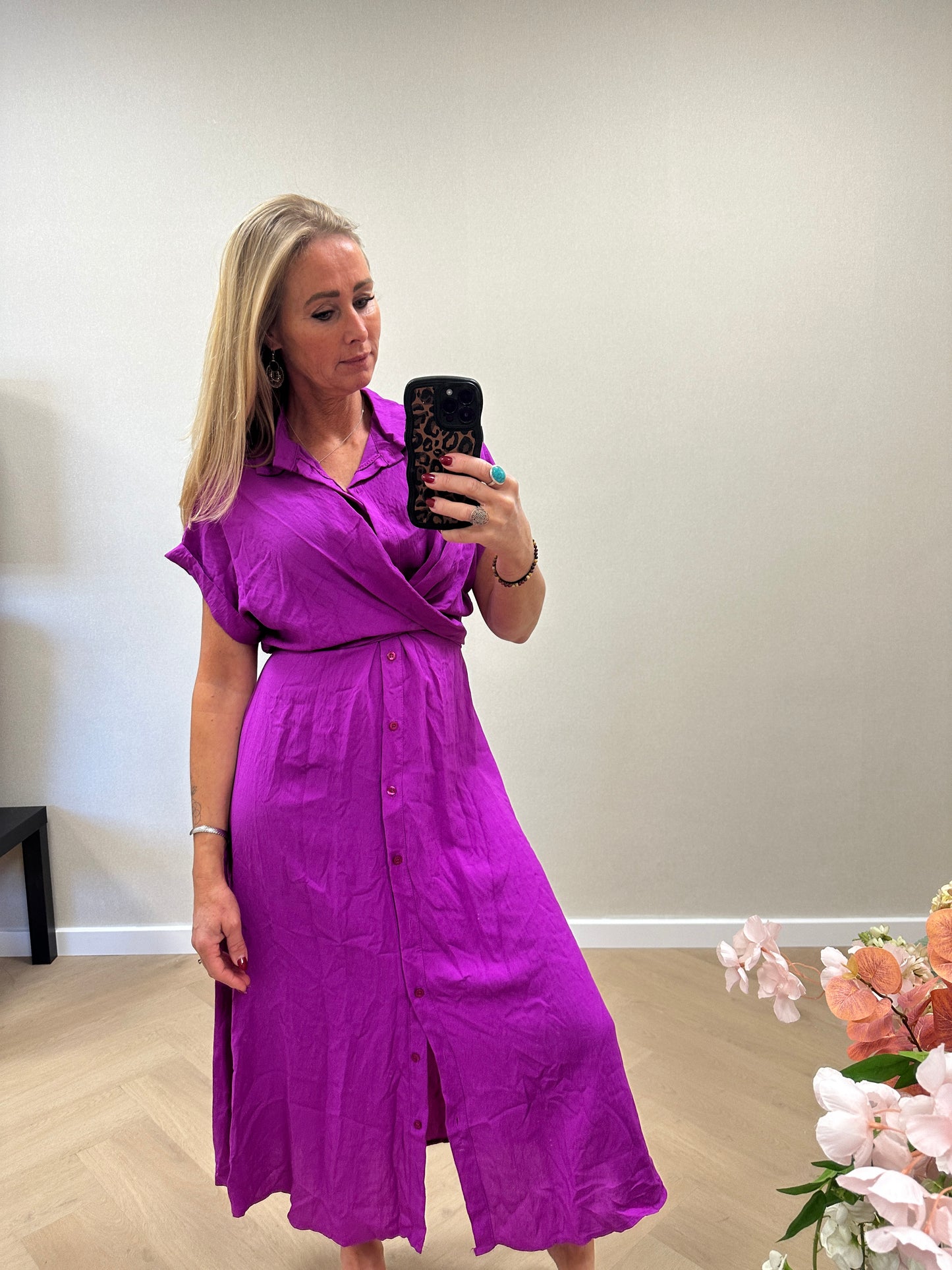 Liv dress Magenta