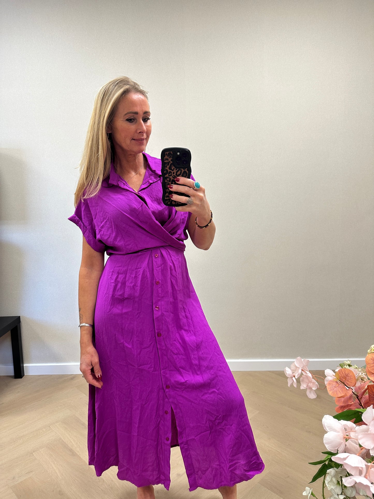 Liv dress Magenta