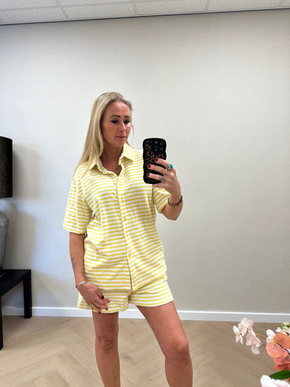 Stripe set yellow