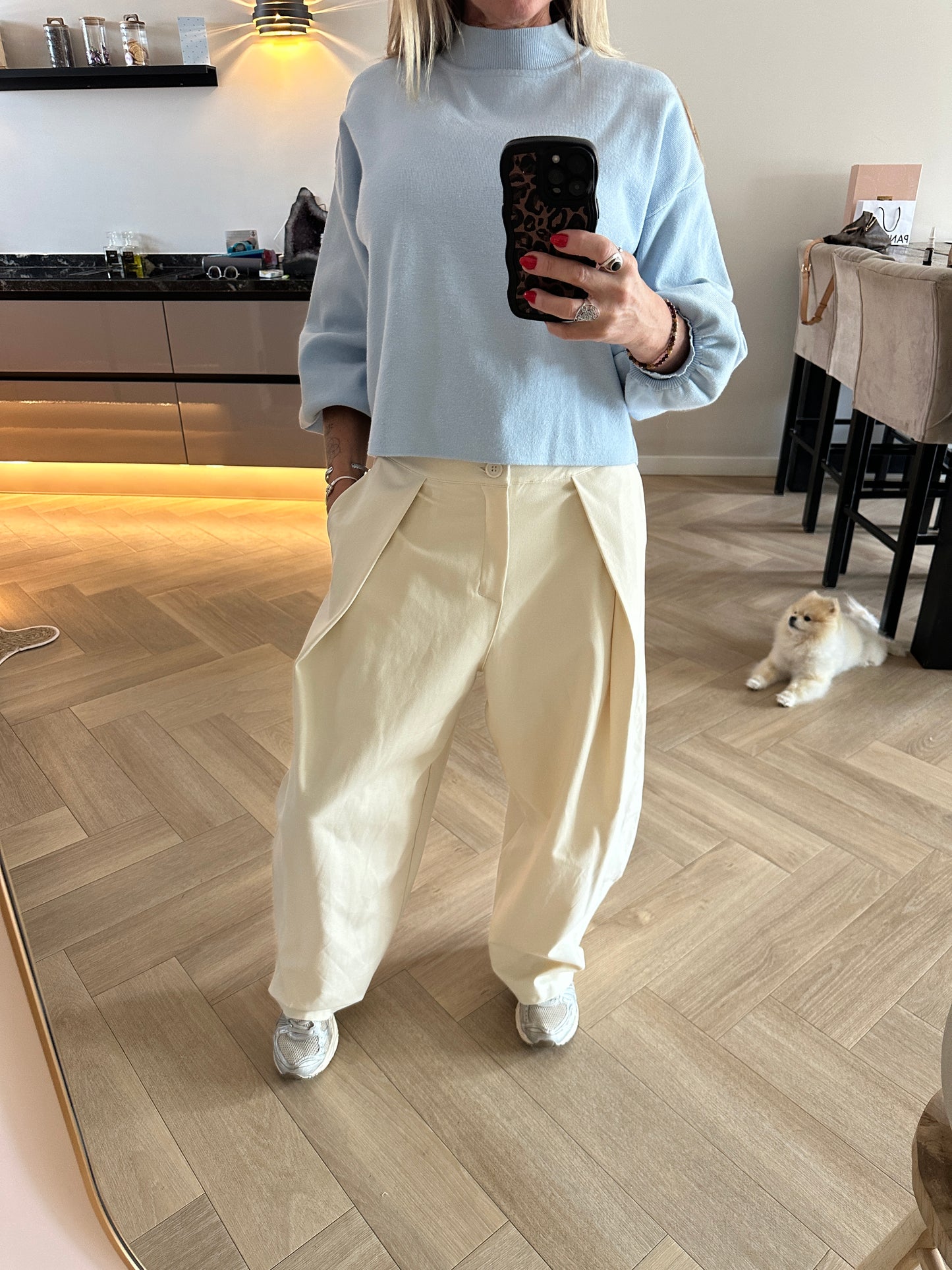 Broek Boebou Crème