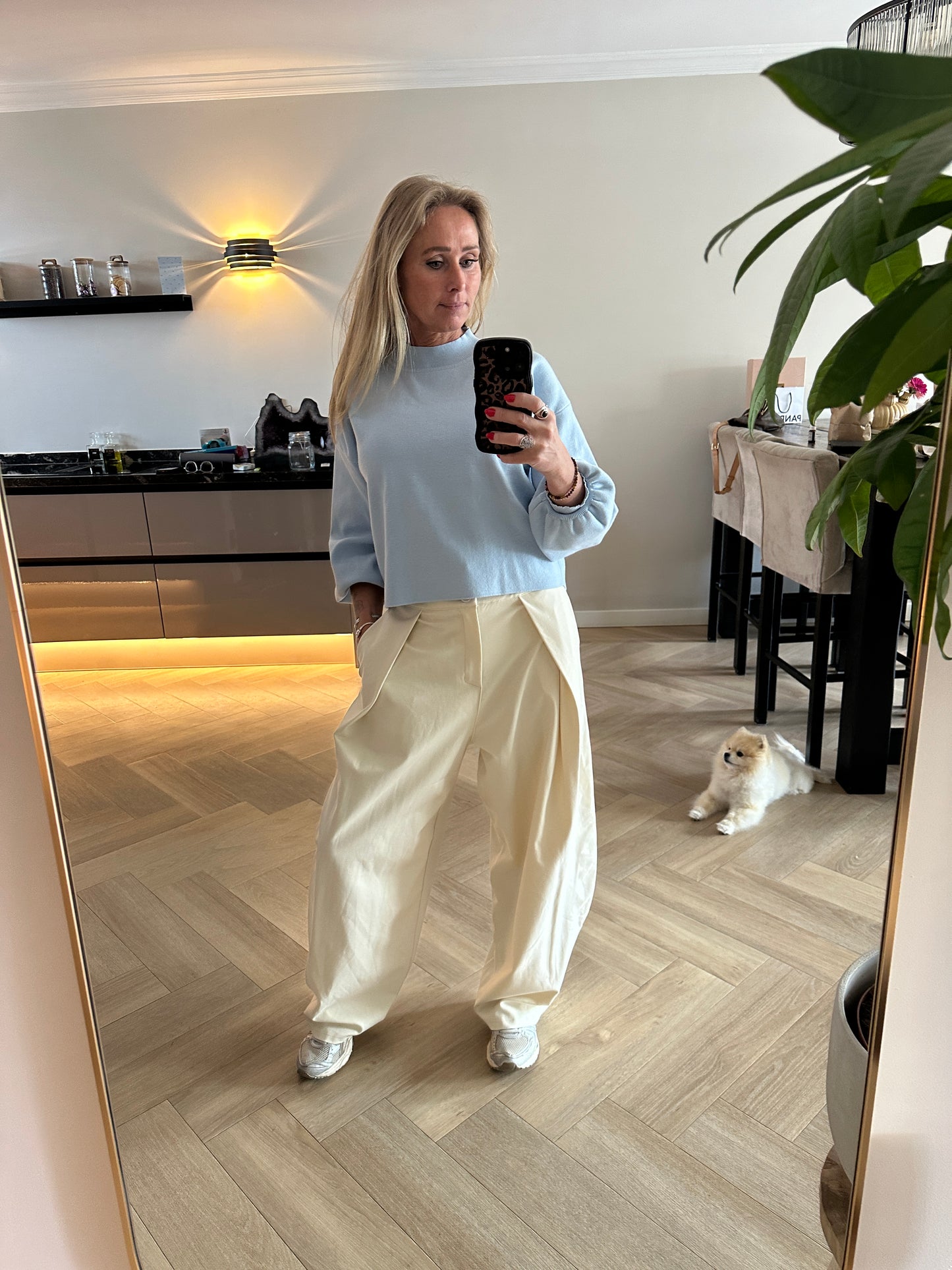 Broek Boebou Crème